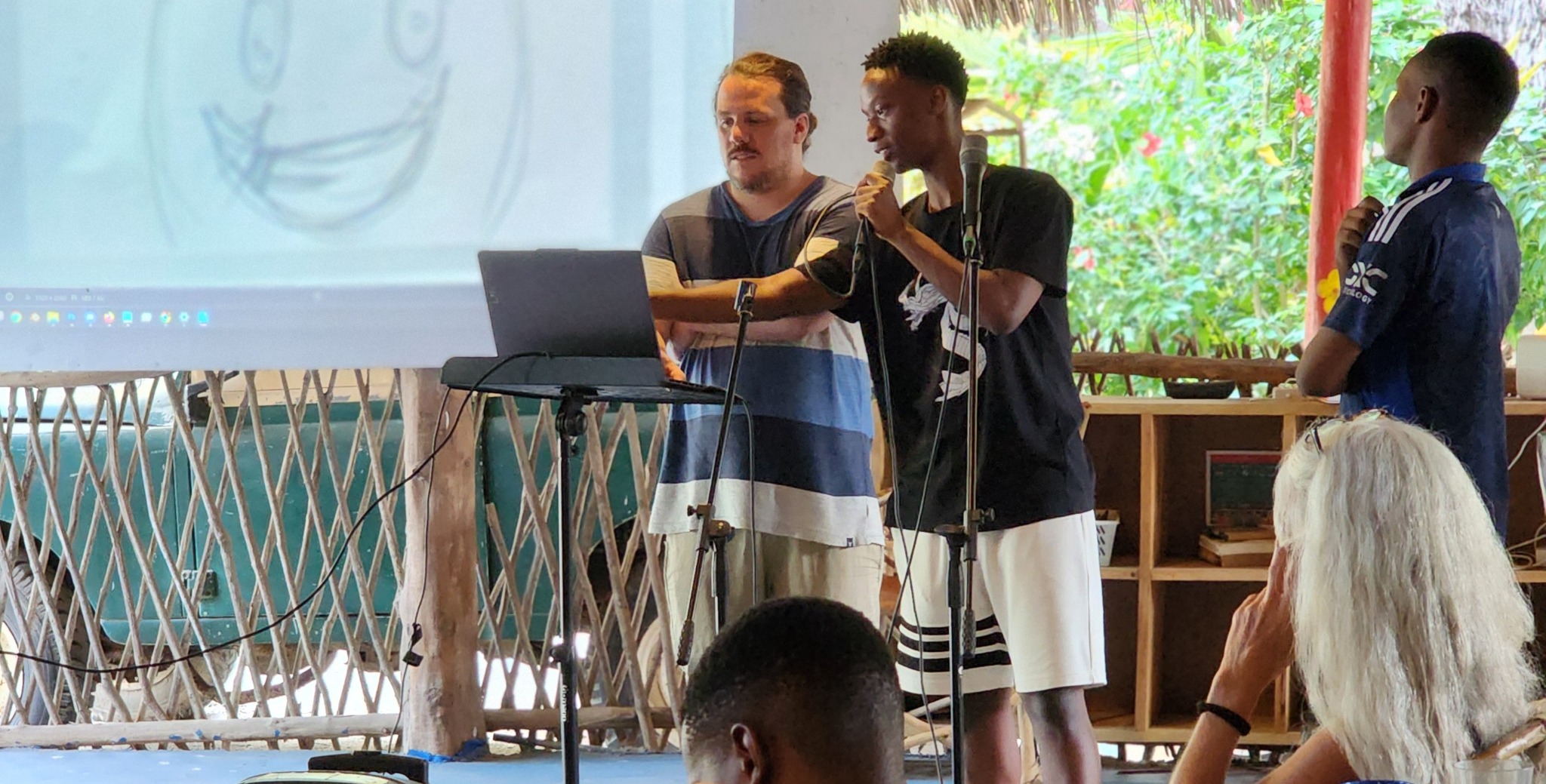 TanzAnimation participants learning through practical animation training